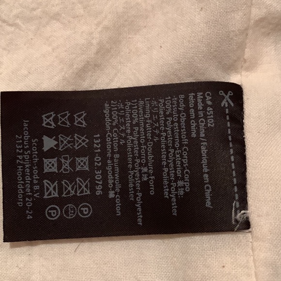 NWOT MAISON SCOTCH LUXURY CROPPED JACKET FRINGE SEASHELLS TURQUOISE EMBELLISHED - Picture 13 of 13